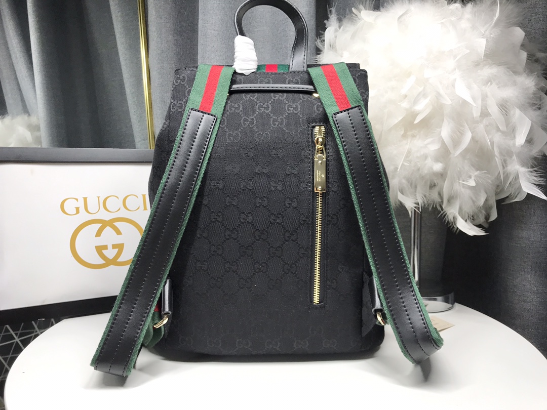 Gucci 專櫃限量暗色後背包 