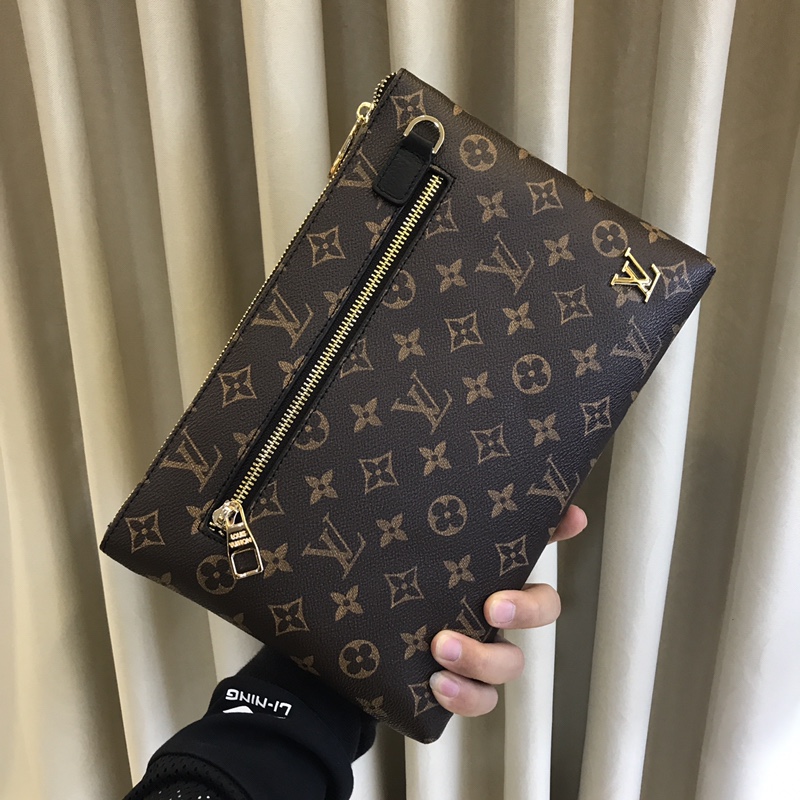 Louis Vuitton 簡約信封男士手拿包