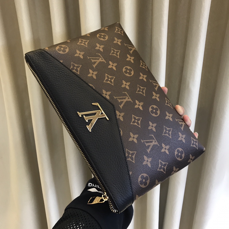 Louis Vuitton 簡約信封男士手拿包