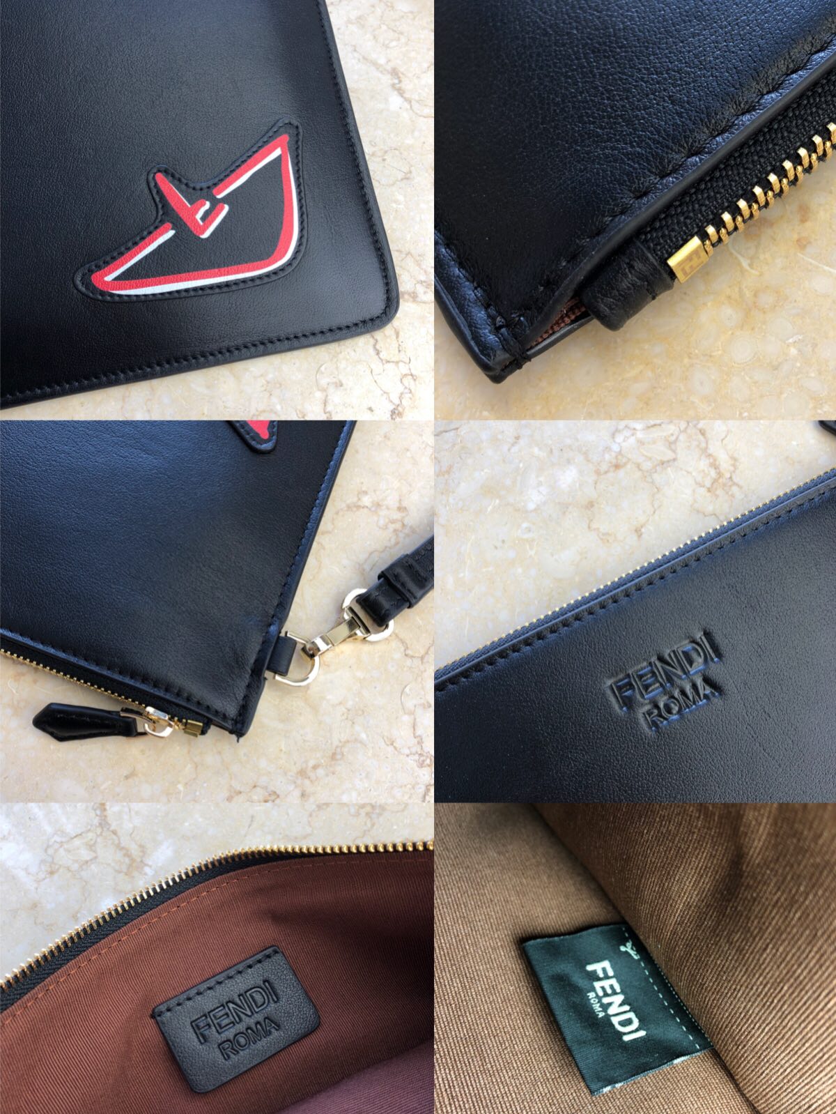 Fendi 新款上市小怪獸手拿包