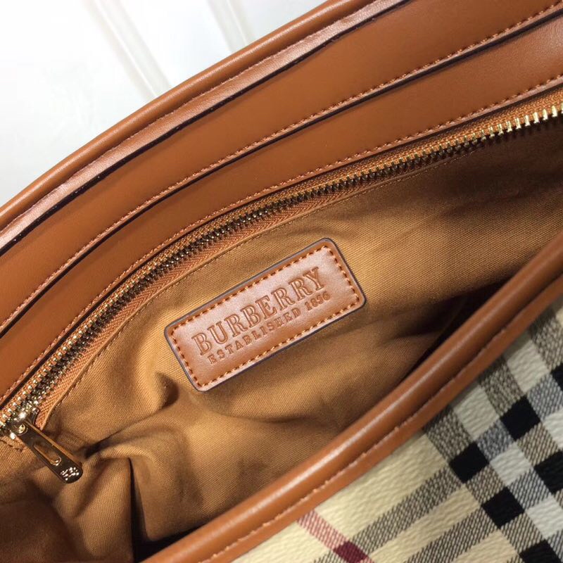 Burberry 經典花色大容量購物袋