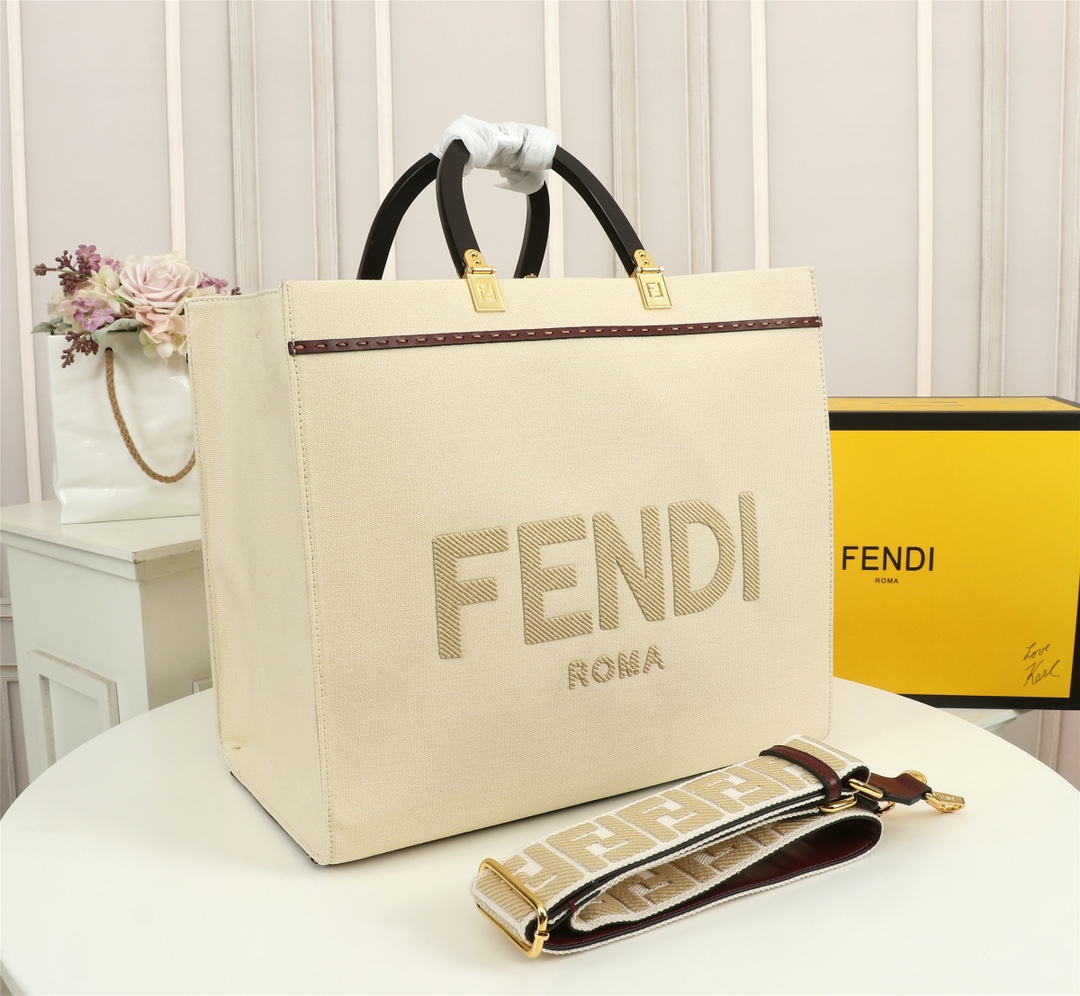 Fendi 頂級料件萬用購物袋