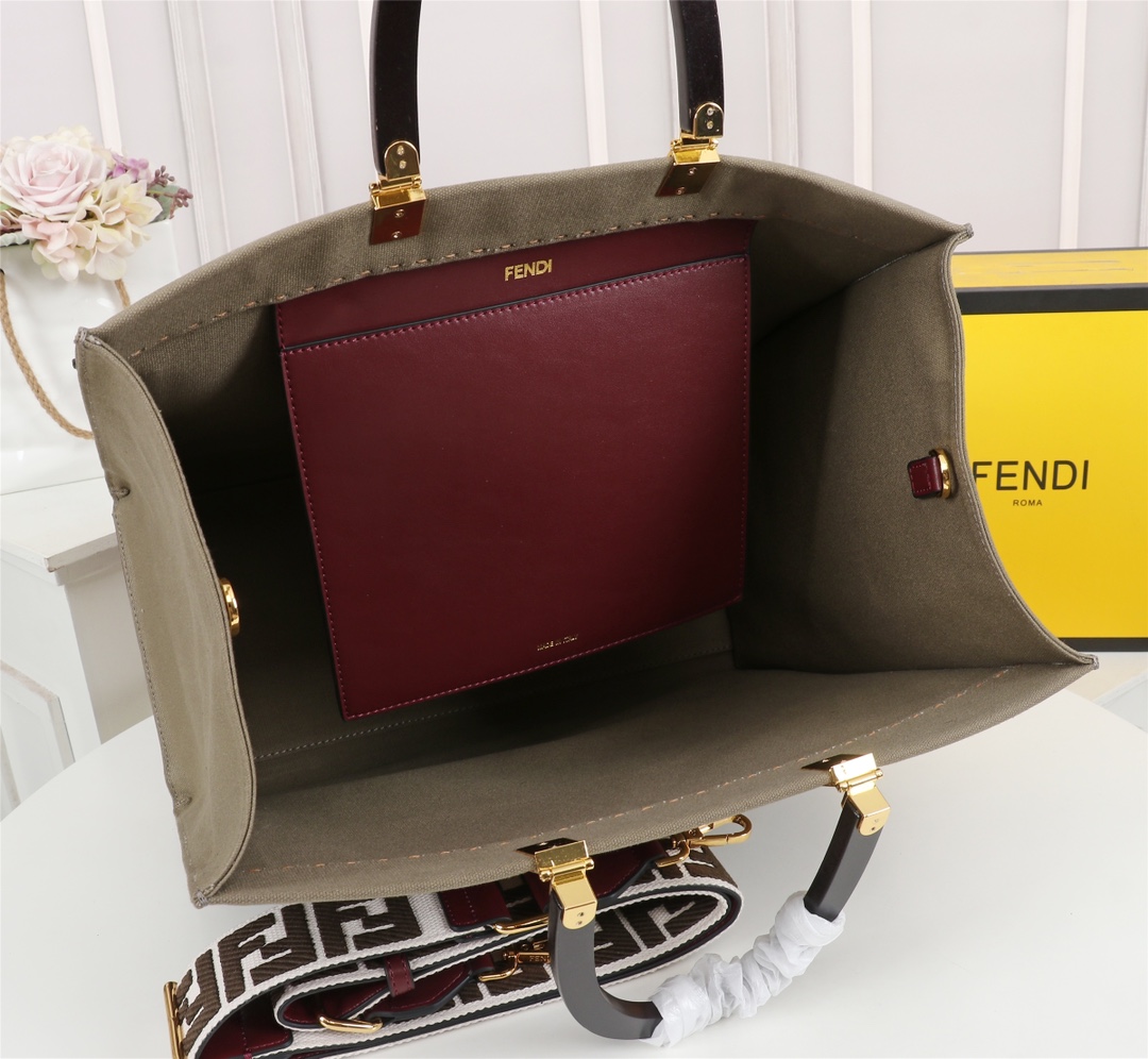 Fendi 頂級料件萬用購物袋