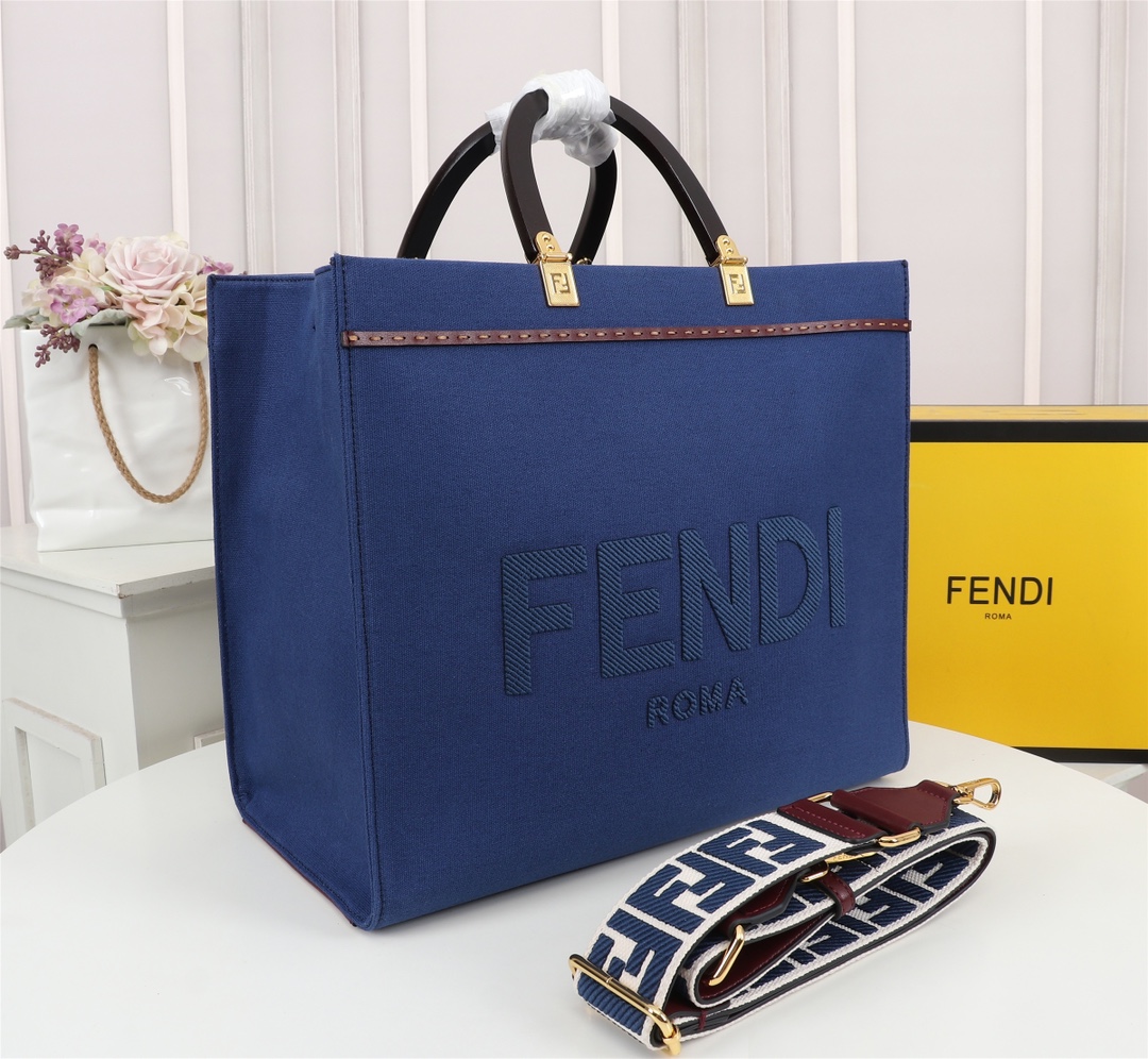 Fendi 頂級料件萬用購物袋