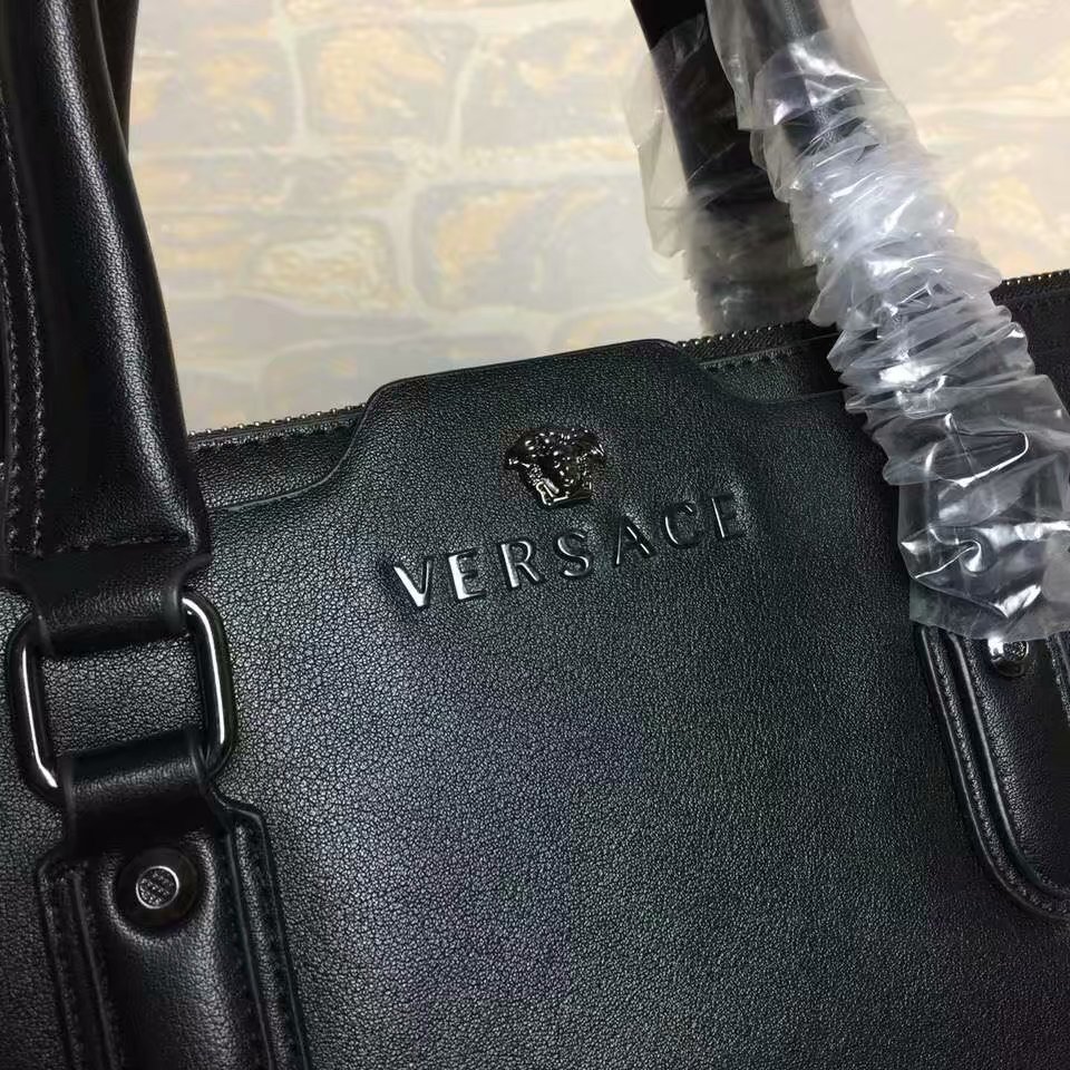 Versace 高檔大Logo公事包