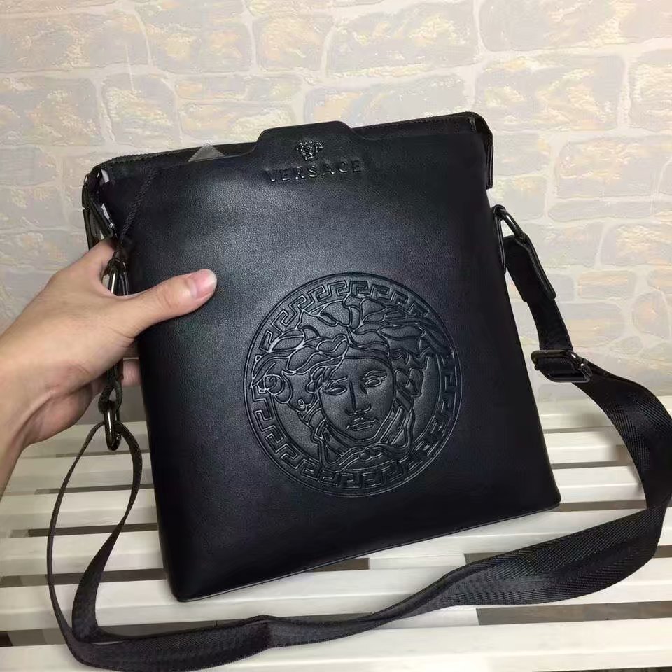 Versace 高檔大Logo斜挎包