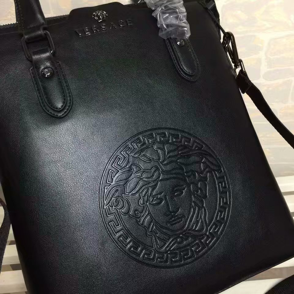 Versace 高檔大Logo公事包