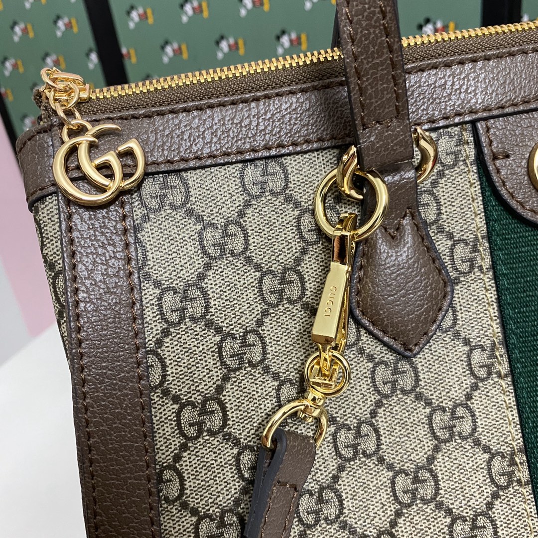 Gucci GG Supreme復古手提包