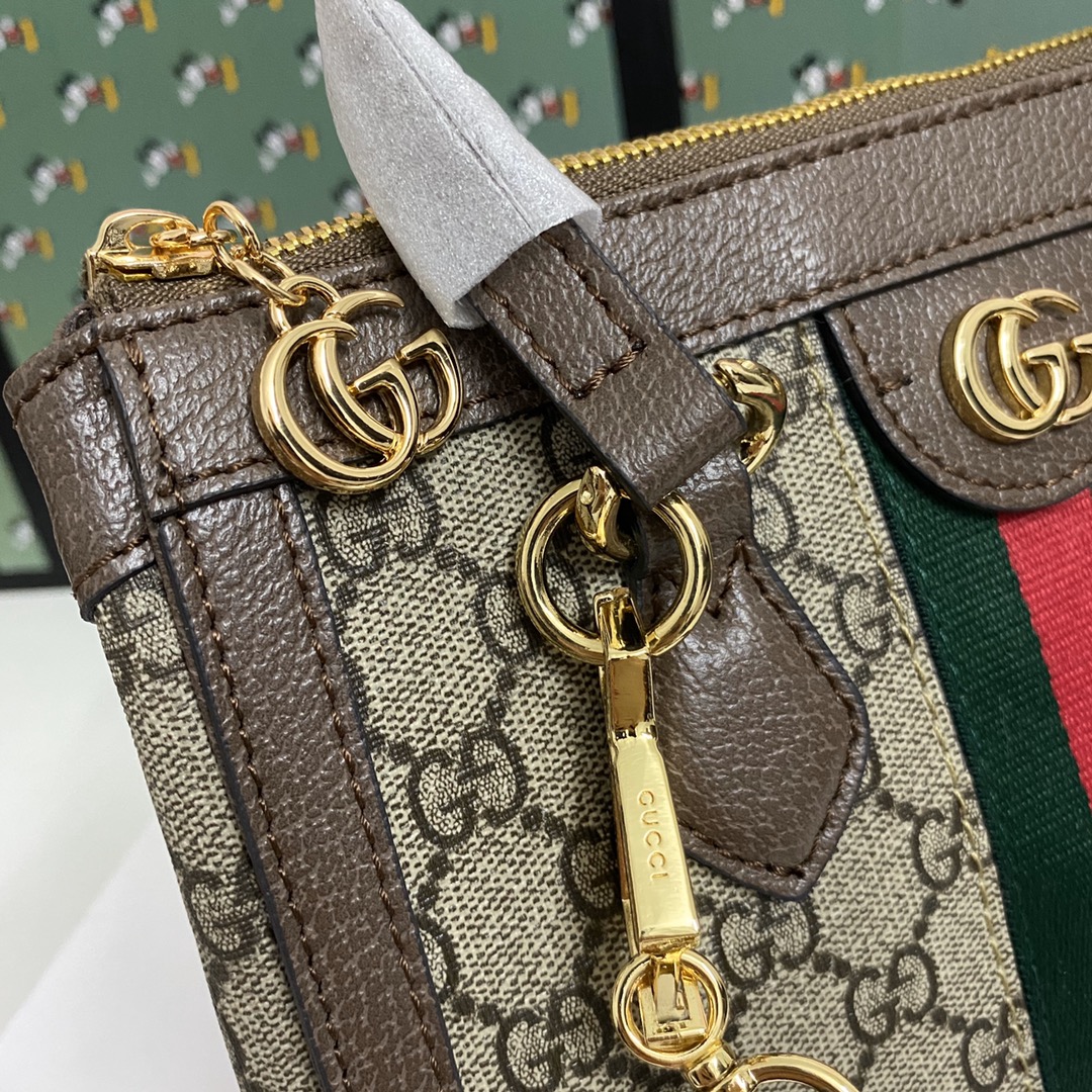 Gucci GG Supreme復古手提包