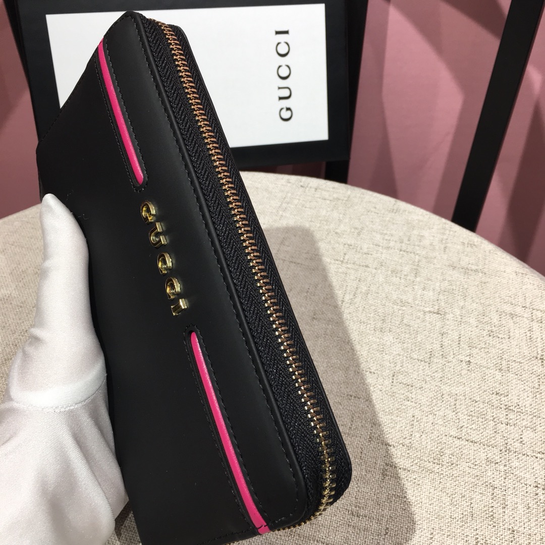 Gucci 簡約單拉鍊長夾