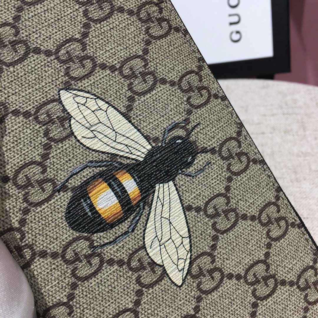 Gucci 蜜蜂印花長夾