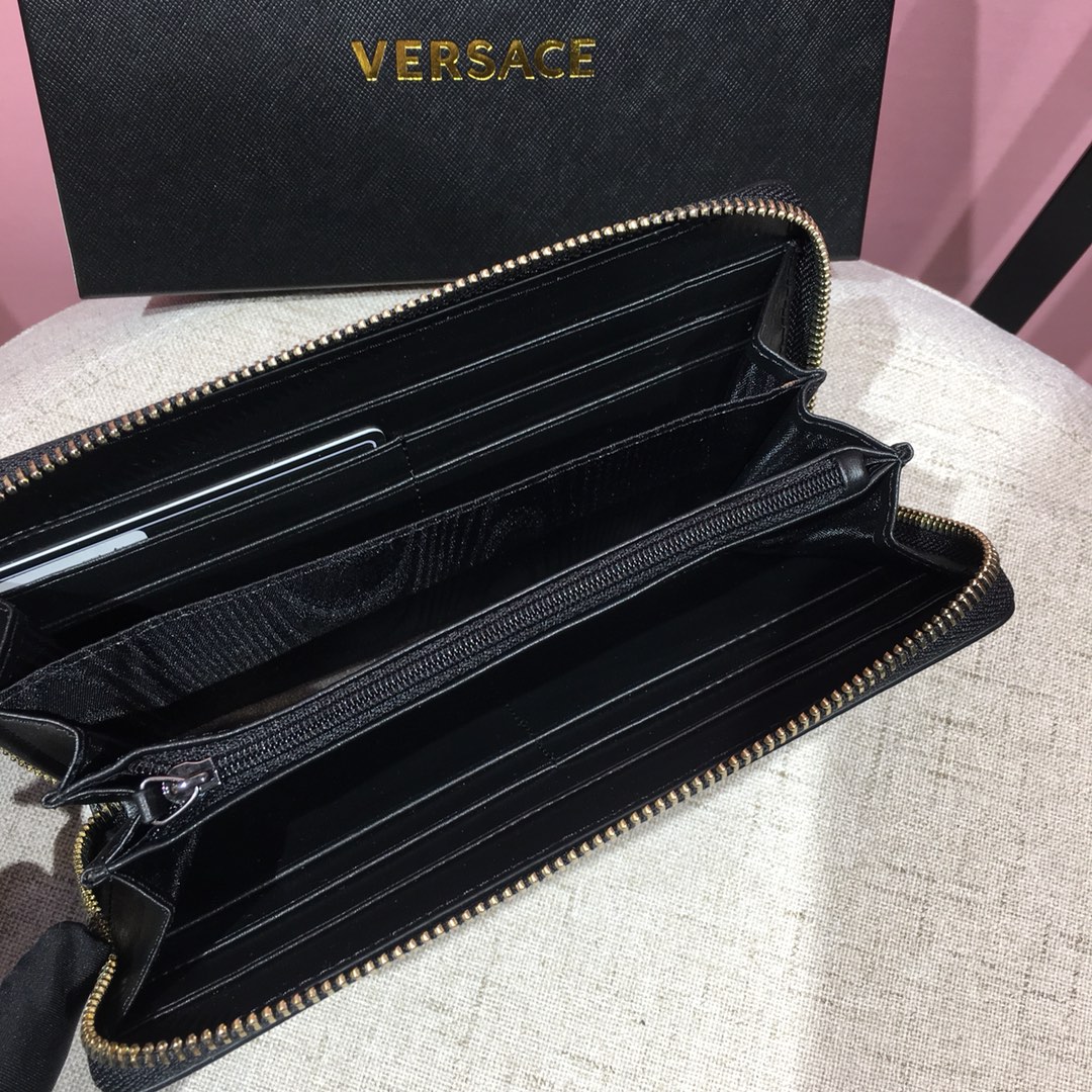 Versace 立體梅杜莎長夾