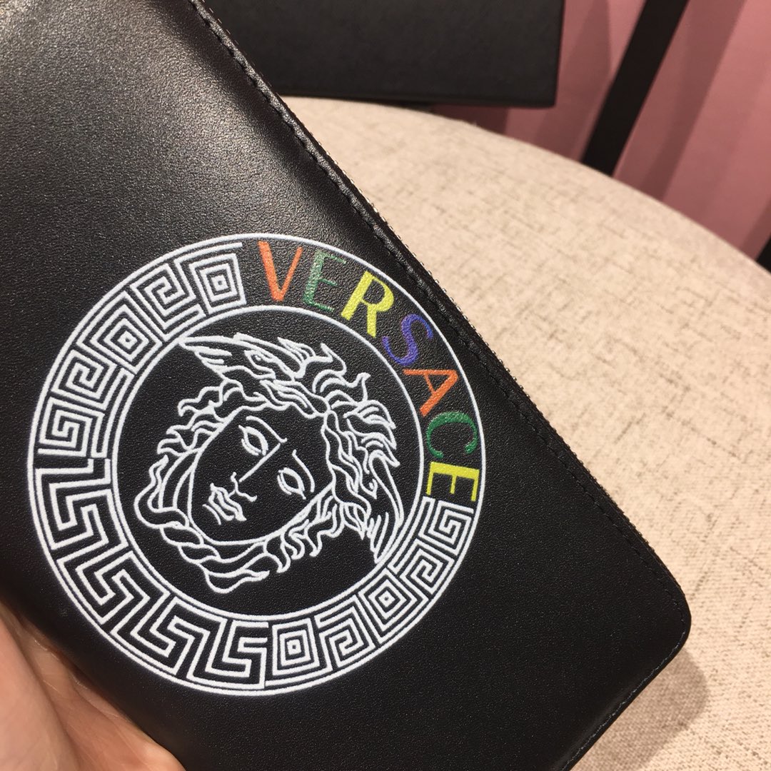 Versace 梅杜莎印花長夾